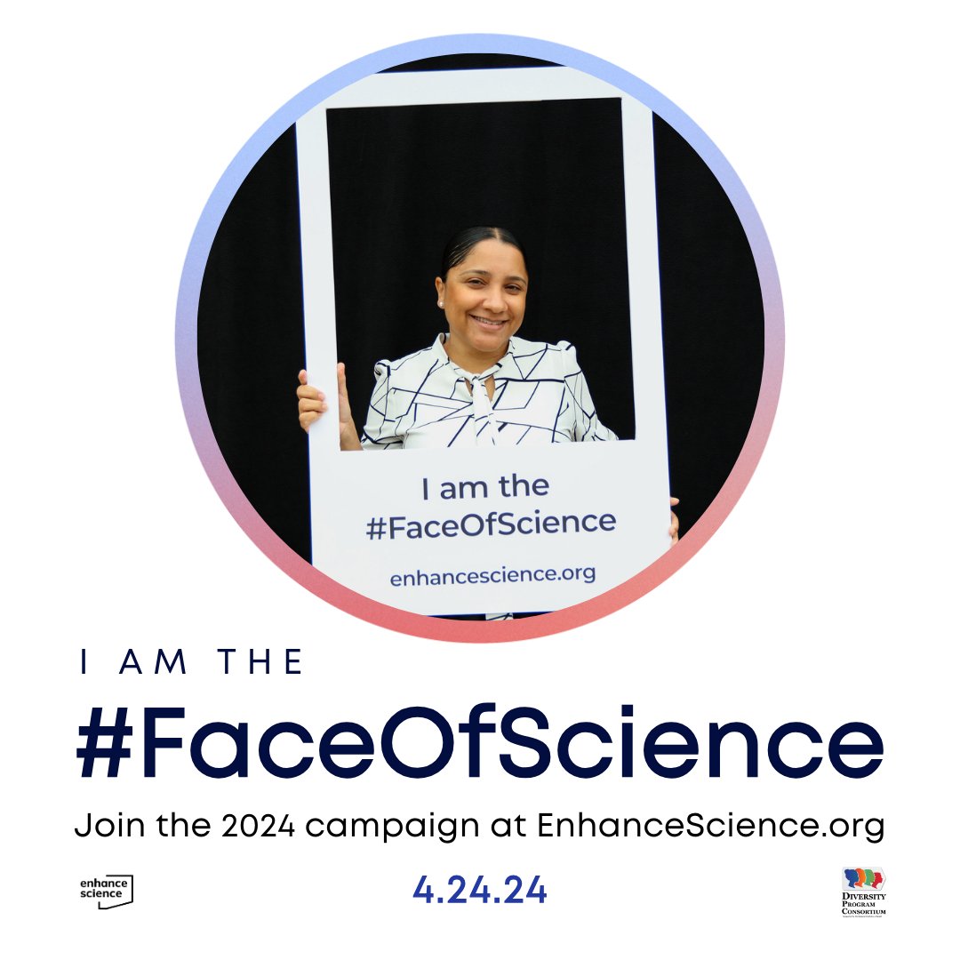 #FaceOfScience is happening now and @Damaris Javier, our CO-Investigator is celebrating by reminiscing about @ABRCMS last year! #NRMNmentoringMatters @Enhance Science @NIHDPC #ABRCMS #NRMN #RepresentationMatters