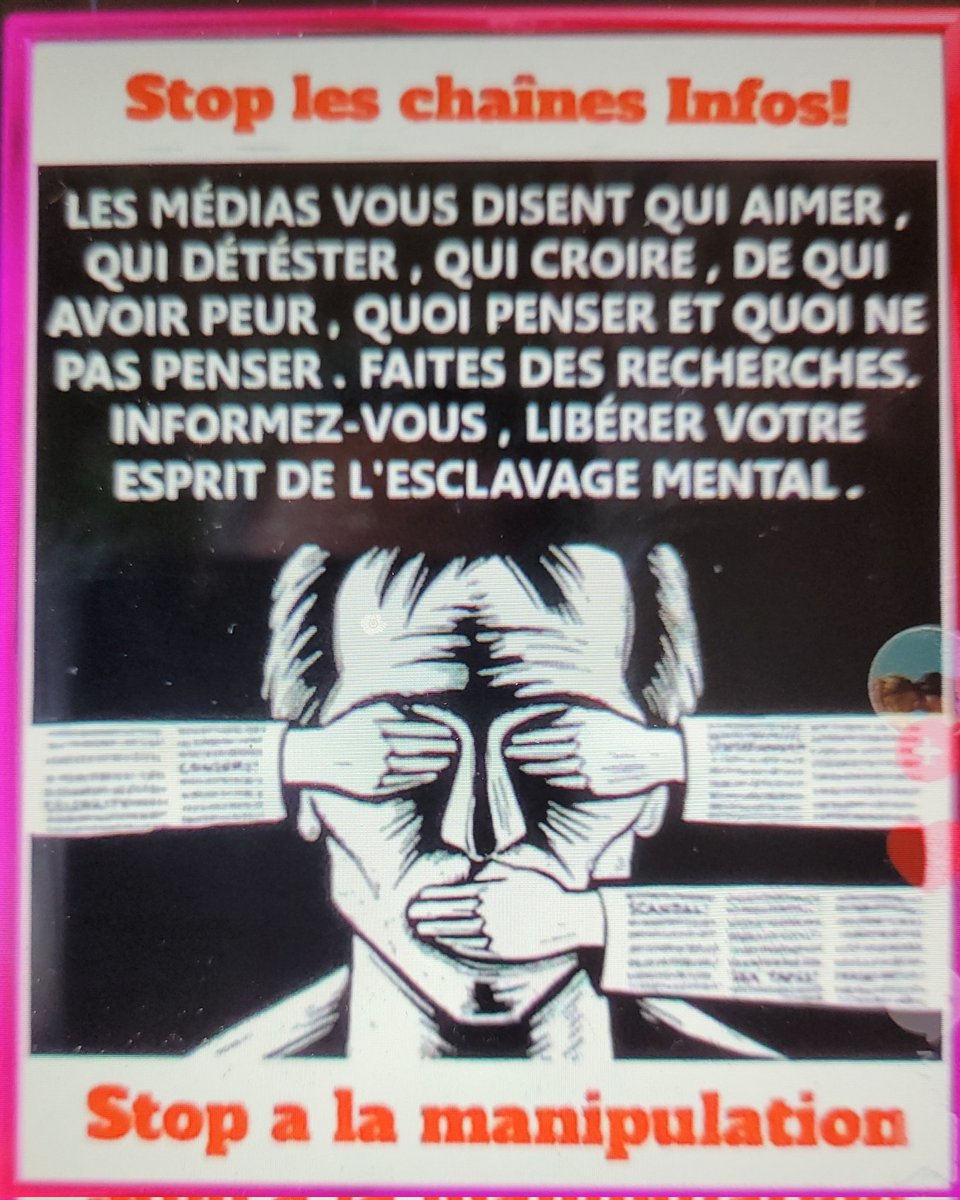 - Prenez vos distances avec les manipulateurs ; vous avez encore cette liberté de penser seul(e) .