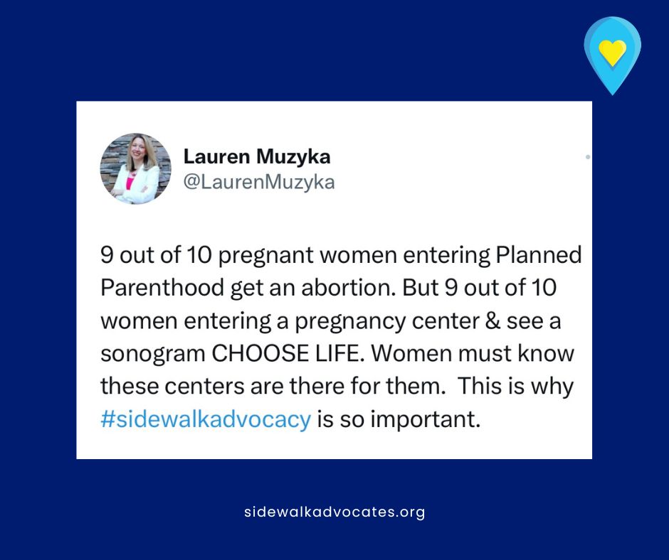 How will women know about the life-affirming resources available to them if no one ever tells them? (We KNOW Planned Parenthood isn't!)

#plannedparenthood #prolife #pregnancyhelp #sidewalkadovcates #sidewalkadvocacy #bethechange