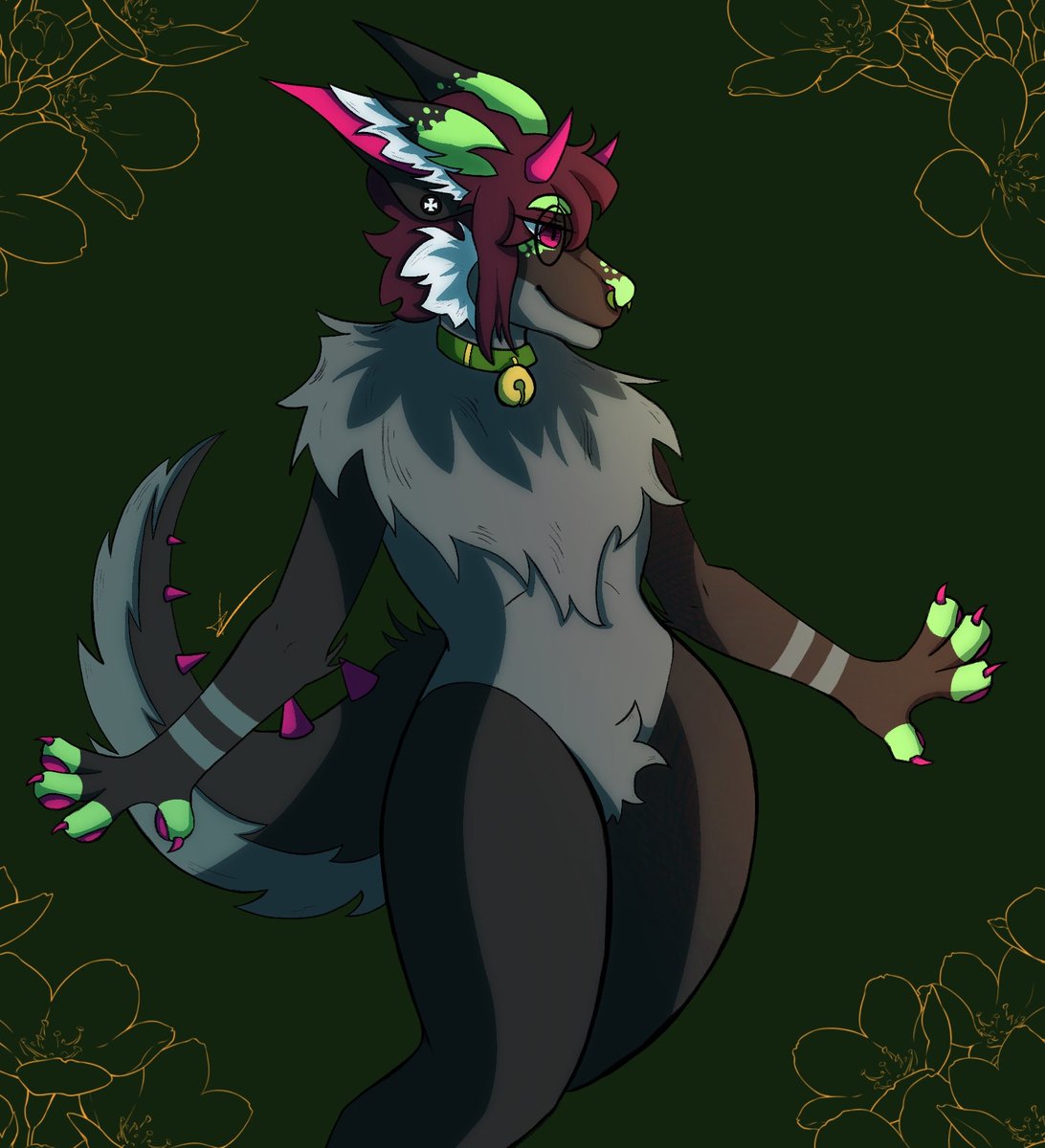Octoj3lly's tweet photo. My piece for an art trade I did with someone on discord !

#furryartwork #arttrade #furry https://t.co/aLovOf11HA