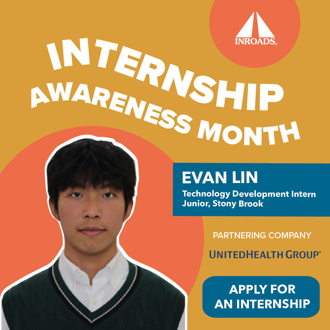 🎉 Congrats Evan Lin on securing your summer internship! 🤩 Thanks to our partnering company @unitedhealthgrp for their invaluable support to our students! Learn more ➡️ inroads.pulse.ly/axr7pwuufu #Summerinternship #PartnershipImpact #nonprofit #INROADS #collegejobs