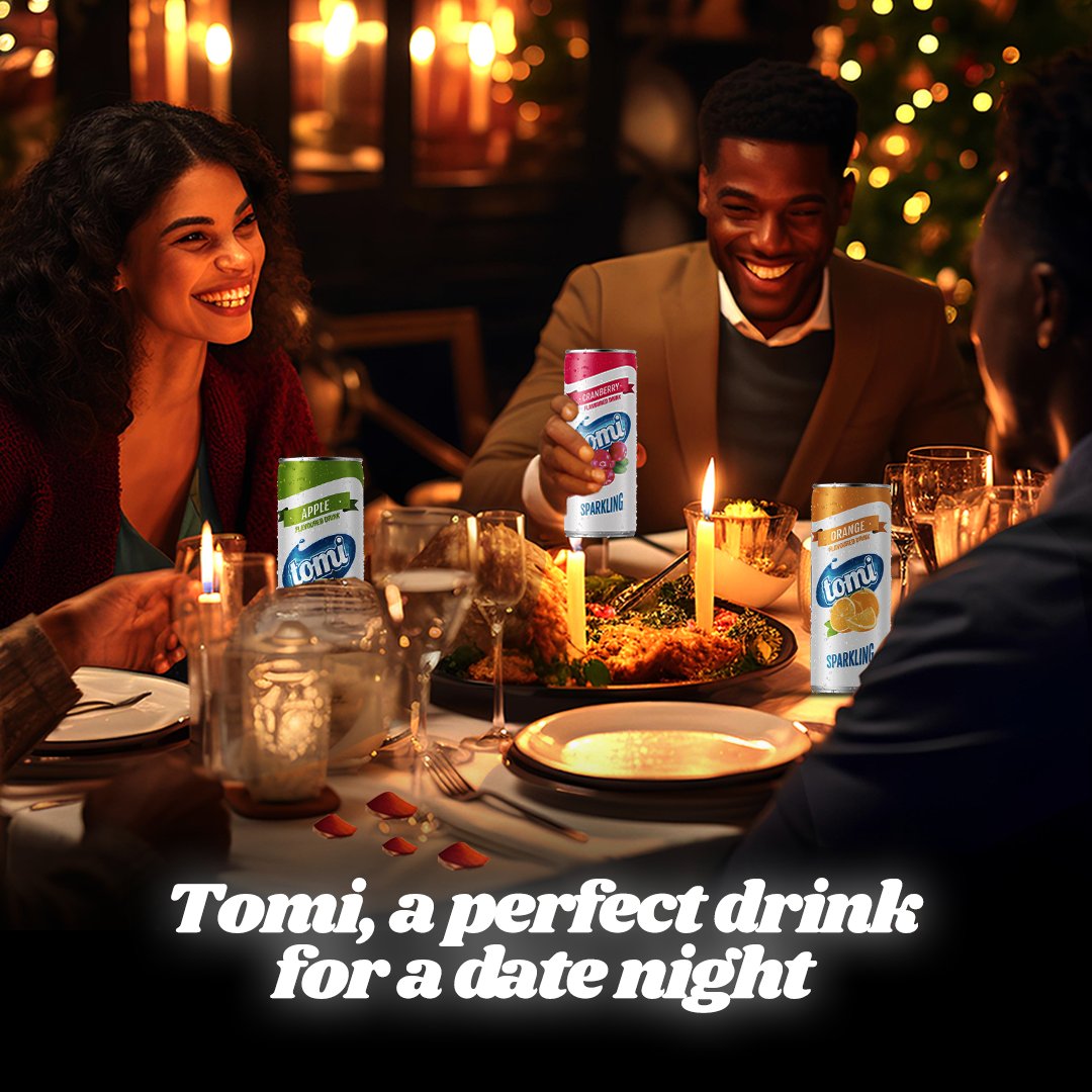 Tomi your night up with friends or that special someone this weekend! Tomi juice is the secret ingredient for lasting happy memories.  Shine on, Nigerians! 🇳🇬🫶😍

#WeekendVibes #TomiTime #Tomijuice #datenight