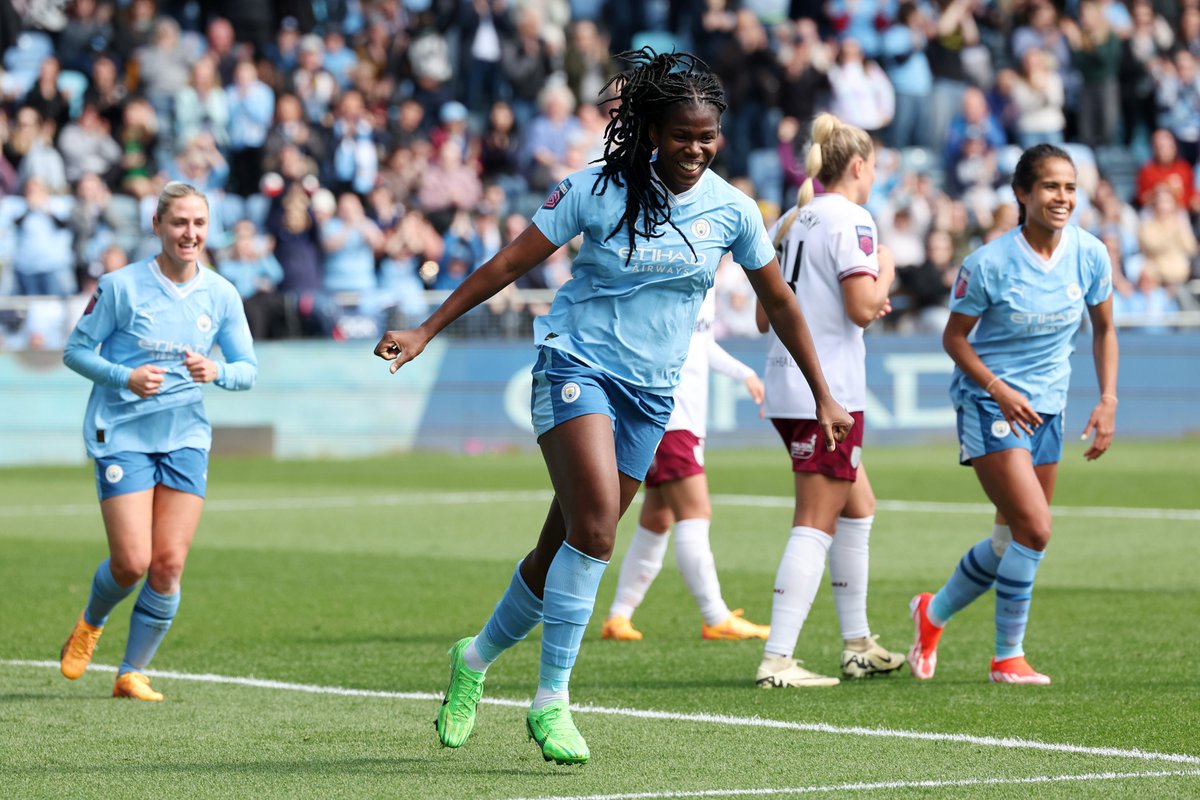 Since the start of last season, @ManCityWomen's Bunny Shaw has recorded 51 goal contributions – the most of any player (41 goals, 10 assists). 🔥