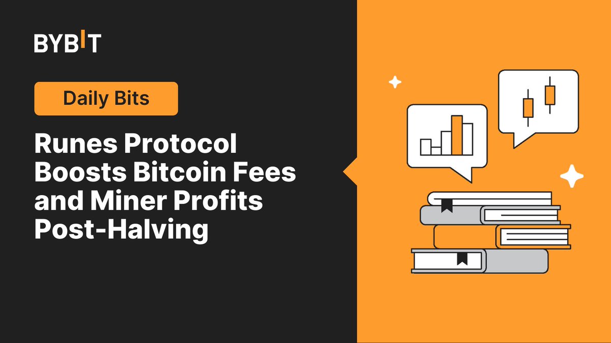 🧠 Runes Protocol boosts bitcoin fes and miner profits post-halving

$HBAR jumped by 77.22% after Archax expanded tokenized money market fund offerings with BlackRock MMF and HBAR partnership

🌐 Explore More: i.bybit.com/1zab4kh7

#TheCryptoArk #BybitNews