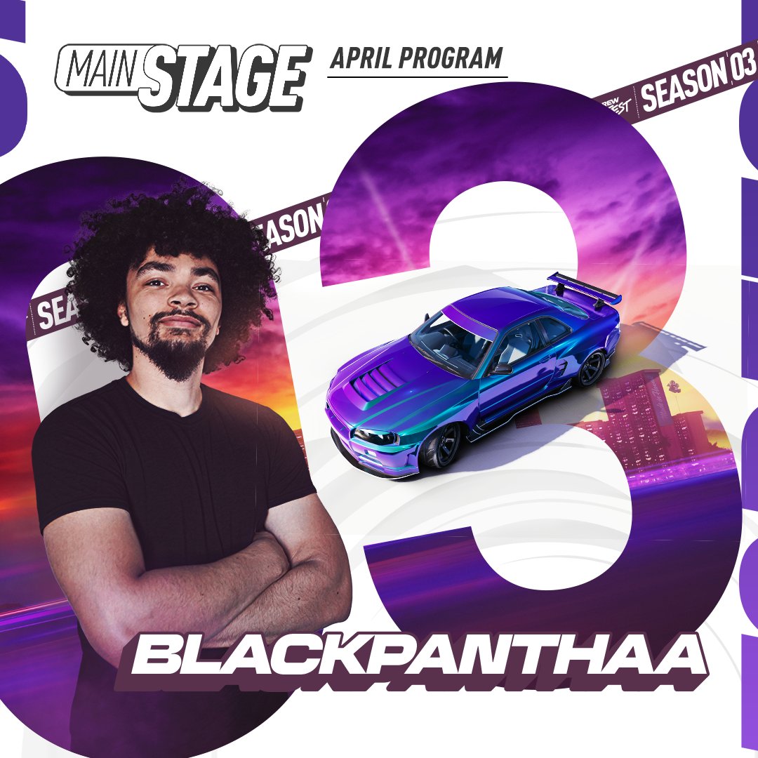 Embark on an adventure with @BlackPanthaaYT as he hosts #TheCrewMotorfest Main Stage this week, exploring every corner of O'ahu! 😎