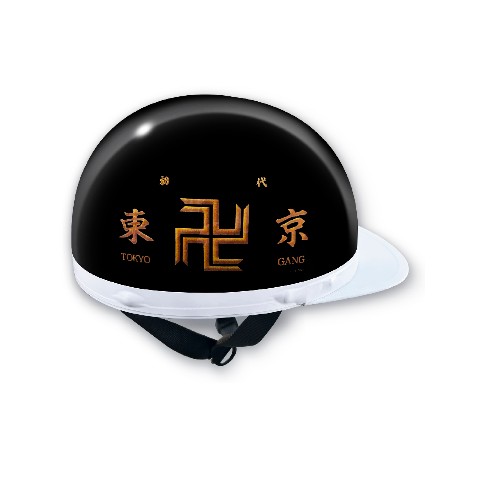 東京リベンジャーズ】? ヘルメット半キャップ／東京卍會?? これで夜 