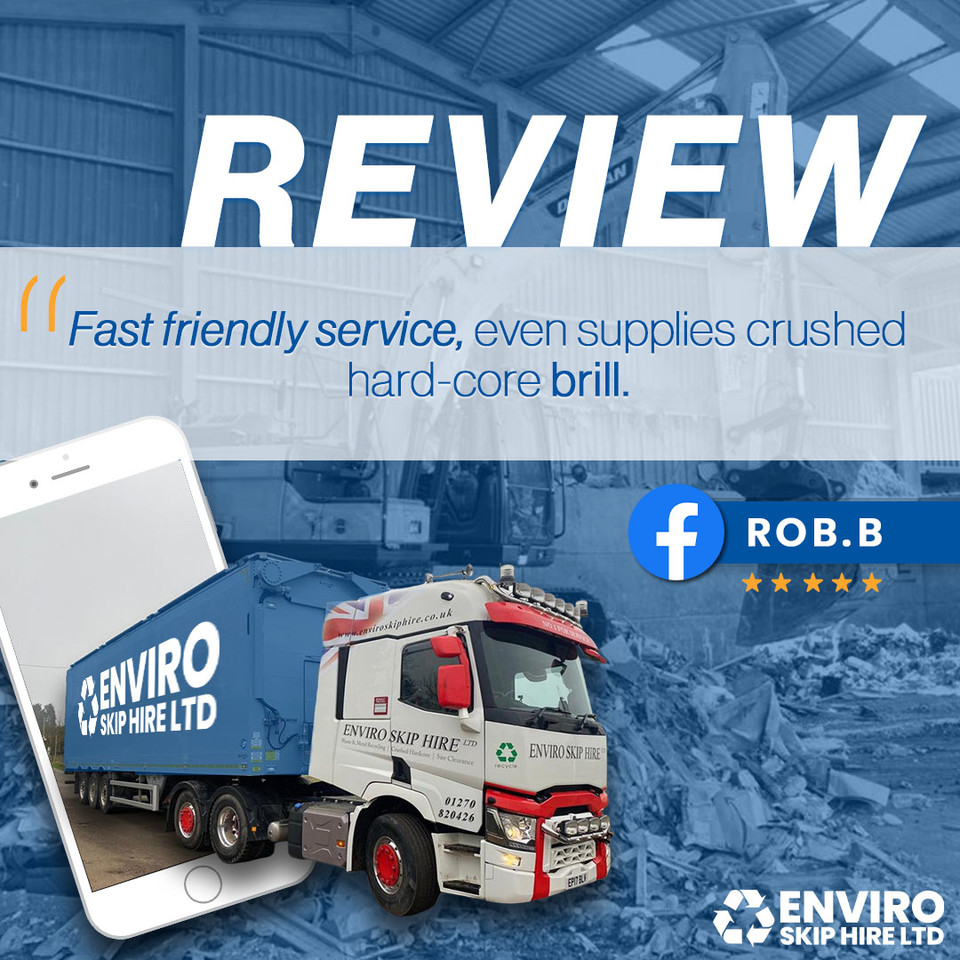 Thank you for the great review Rob! 😃

#skiphire #wastemanagement #recycling #waste #recycle #rubbishclearance #rubbishremoval #rubbish #review