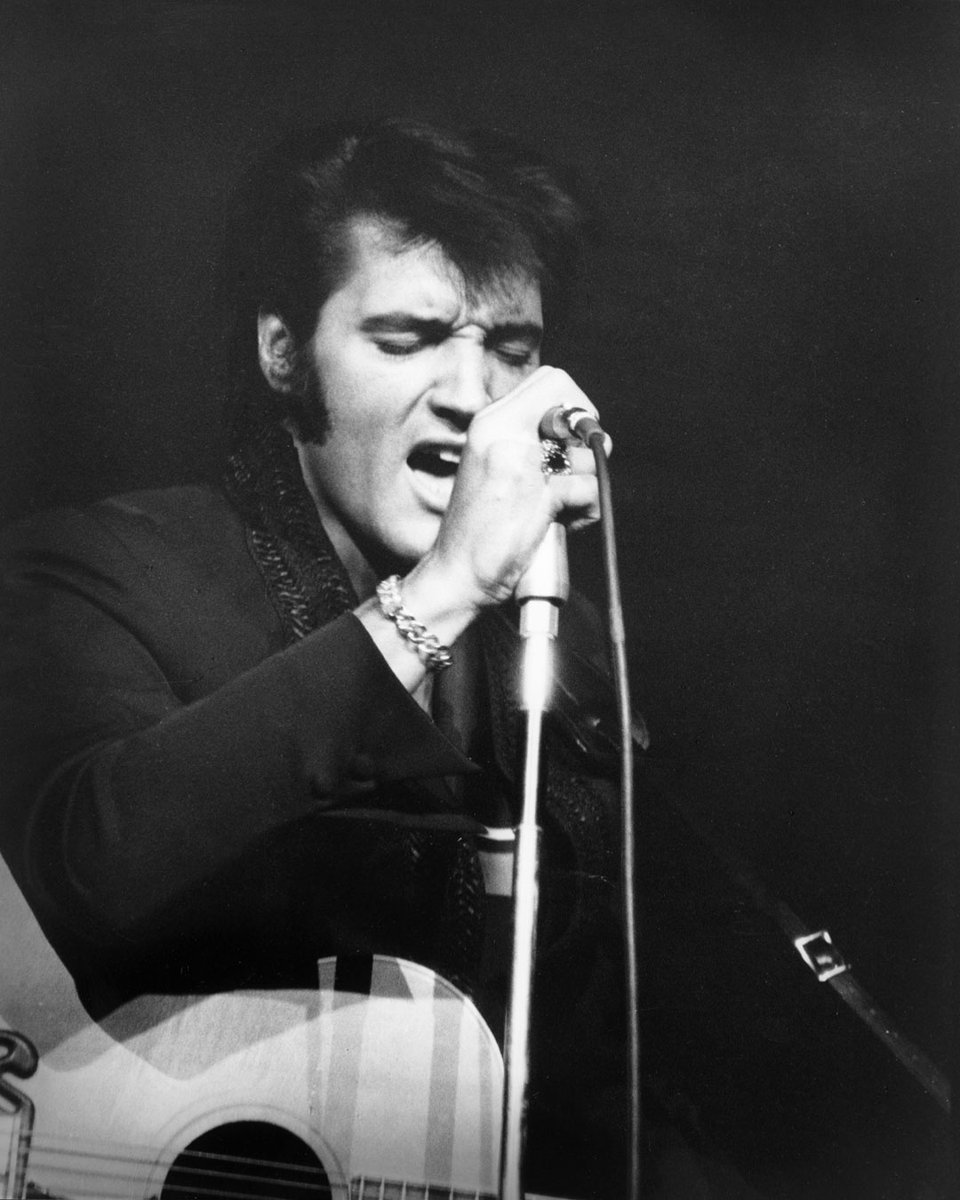 'A live concert to me is exciting because of all the electricity that’s generated in the crowd and on stage.” #ElvisPresley #Icon #LiveConcert #Electricity #StageLife #MusicMagic