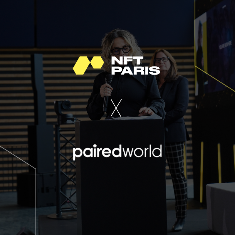 nft_paris's tweet photo. $NFTPARIS Rewards x @PairedWorld🤝

Enter the raffle below and try to win prizes sponsored by @PairedWorld: 
- 1000 $USDT 
- 1000$ worth of $PAIRED 

Enter now 👉 https://t.co/hjHL9Ay9eR