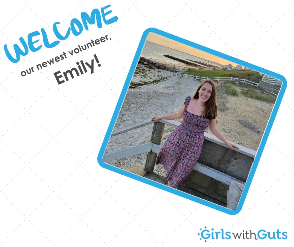 Our #WCW this week is our new Social Media volunteer, Emily! We are so thrilled to welcome you to our team.⁠ ⁠A passionate believer in women supporting other women, Emily wants to give back through volunteering. You can learn more about Emily here: ⁠ girlswithguts.org/people/emily-i…