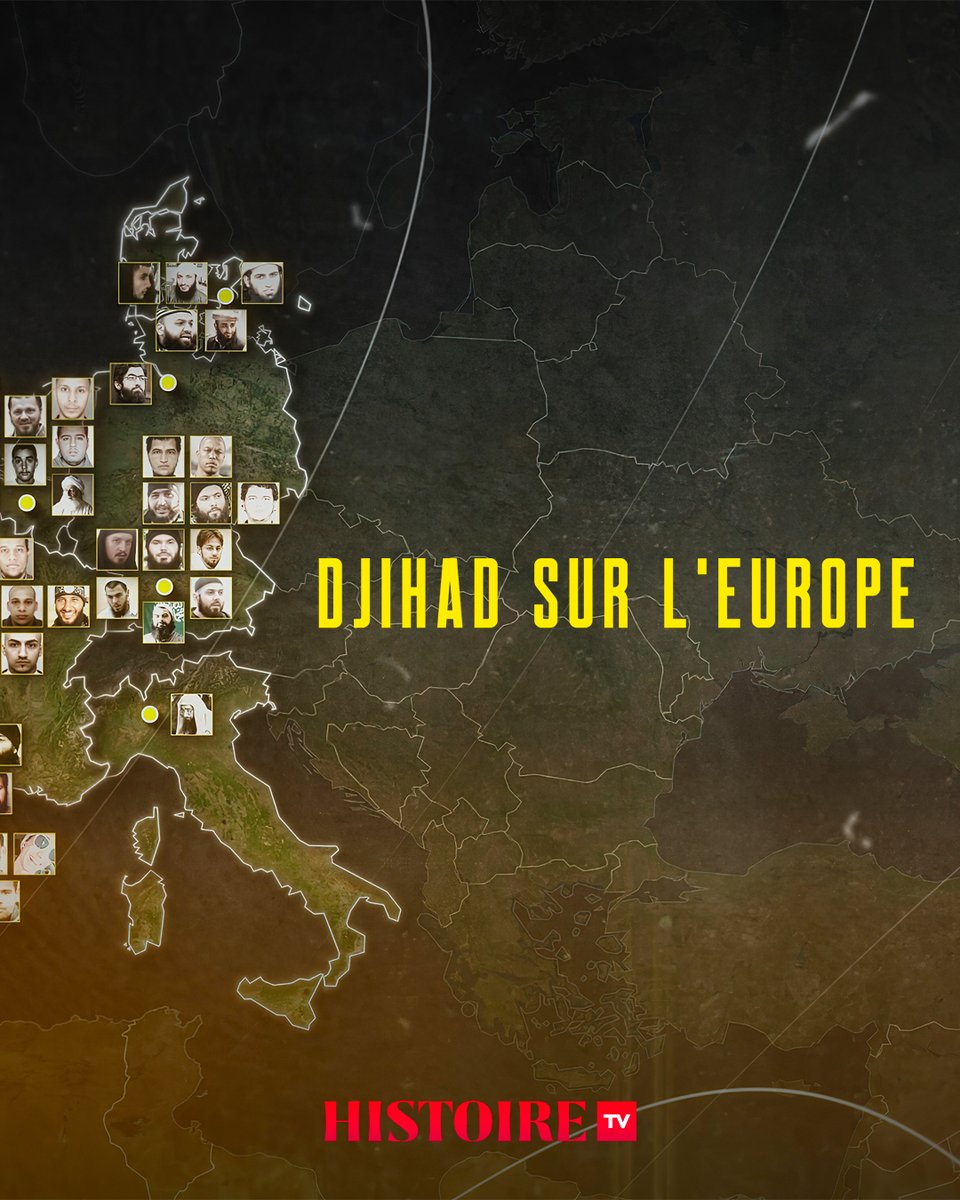 Djihad sur l'Europe Sur la base d’archives exceptionnelles et d’interviews, cette série retrace pour la première fois l’évolution d’un phénomène mal compris ⏰ RDV ce soir à 20:50 sur #HistoireTV