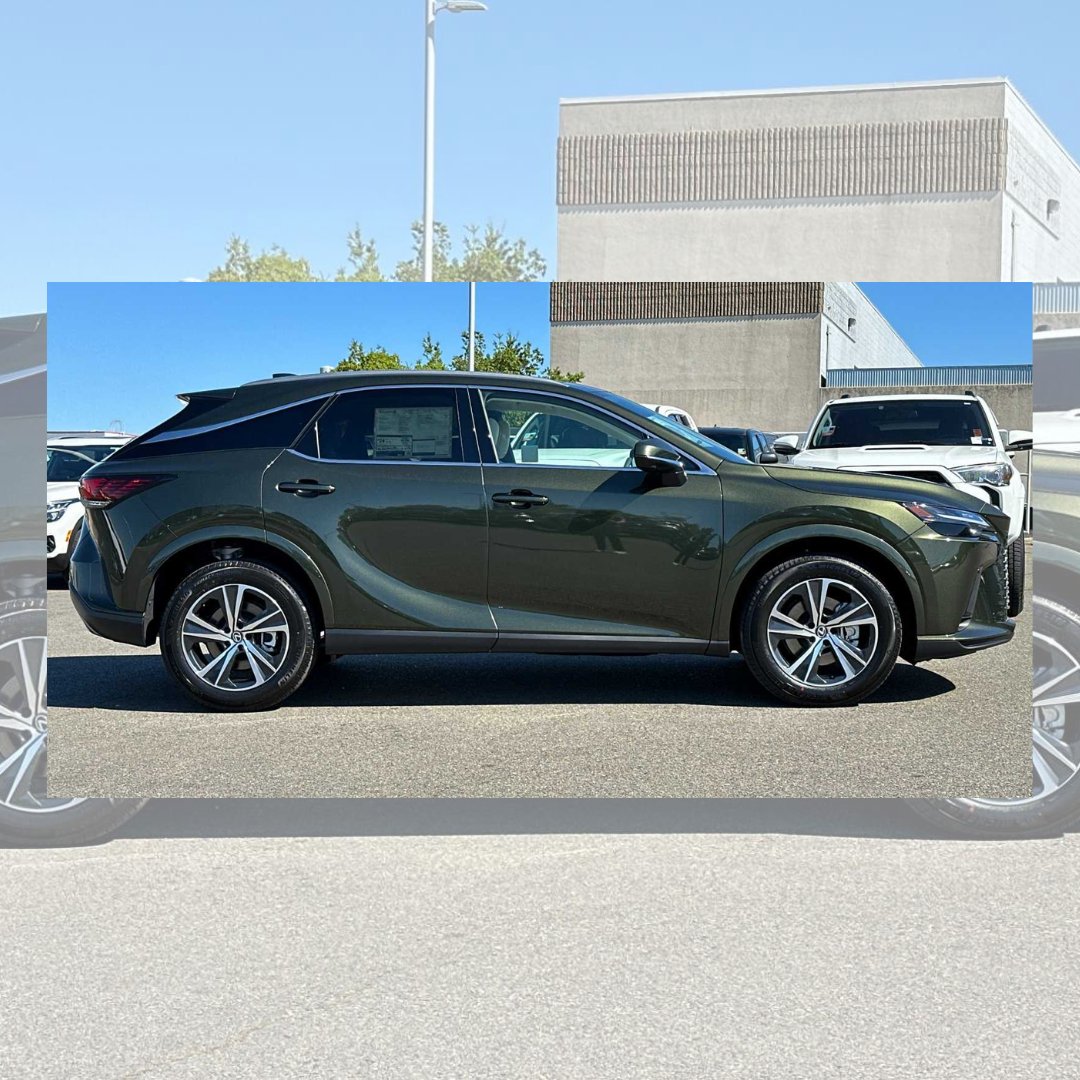 Is green your color? 💚 If not, we have plenty of other Lexus RX models and colors to choose from. Browse our current inventory when you click here: bit.ly/3vUKkHt

#Lexus #RX #Roseville