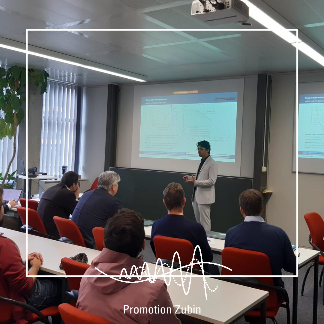We congratulate our colleague Zubin for his successful defense of his doctoral thesis 🎓 with the title "Simulating Vertebroplasty Using A Multiphase Continuum-Mechanical Approach: Rheological Characterization, Numerical Simulations, And Experimental Validation".