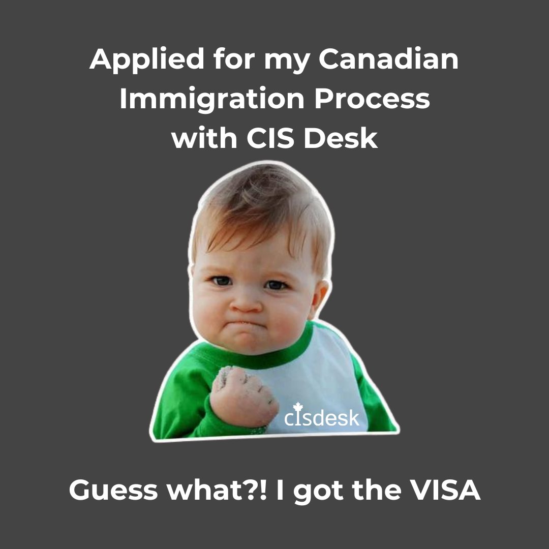 This could be you too!💪
🎯The journey to Canada begins with a single step. 🇨🇦👣
🌍 Reach out to us now and let's make it happen together!
.
• #jobopportunities #canadajobs #newbeginnings #cisdesk #CISDesk #immigrationlawyer #rcic #ircc #cisdeskreviews #visaprocess