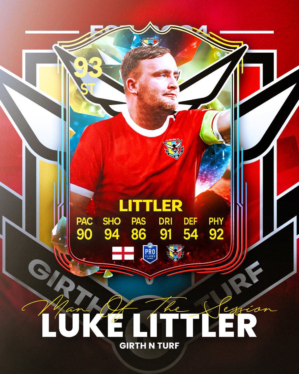 🚨 MAN OF THE SESSION 🚨 The first recipient of our brand new card design, @LukeTheNuke180❗ #GirthNTurf