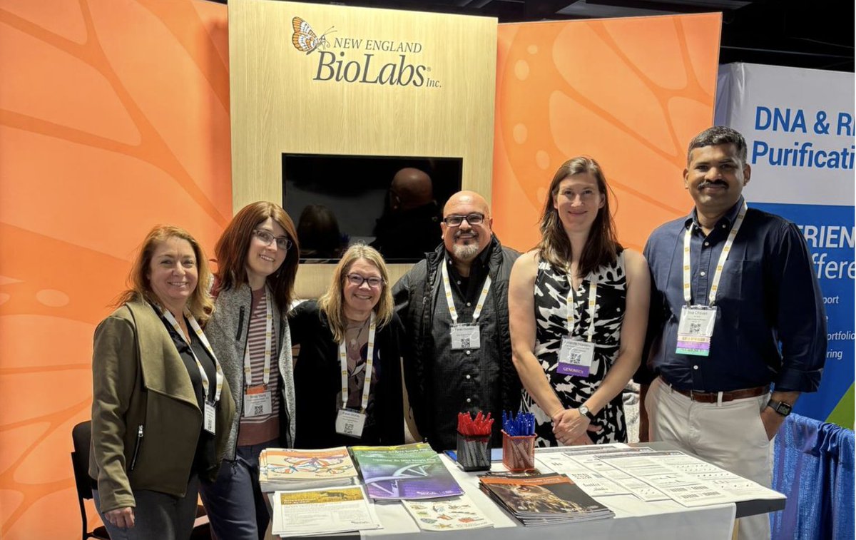 NEBiolabs's tweet image. How can we support your #corelab? Stop by #ABRF24 booth 200 before the exhibit hall closes and connect with our team.
