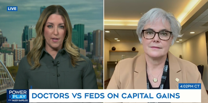 These new tax changes pose a significant disincentive for attracting new recruits and unfairly penalize physicians who diligently saved for retirement within their professional corporations. Watch <a href="/DrKathleenRoss1/">Dr. Kathleen Ross</a> on <a href="/CTV/">CTV</a> Power Play: bit.ly/3Ux12WH