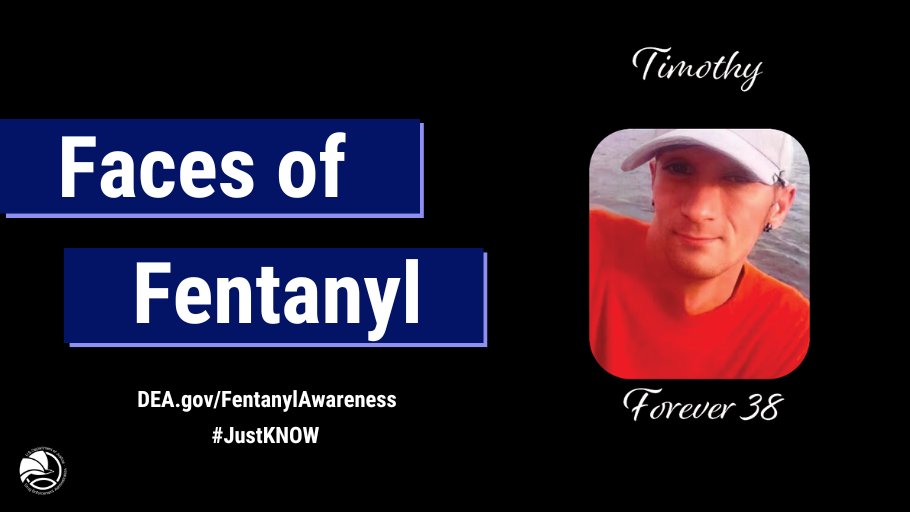 #DYK Drug traffickers are mixing cocaine, heroin, & meth with fentanyl? Users can unknowingly being exposed to fentanyl. Join DEA in remembering those lost from fentanyl poisoning by submitting a photo of a loved one lost to fentanyl. #JustKNOW dea.gov/fentanylawaren…