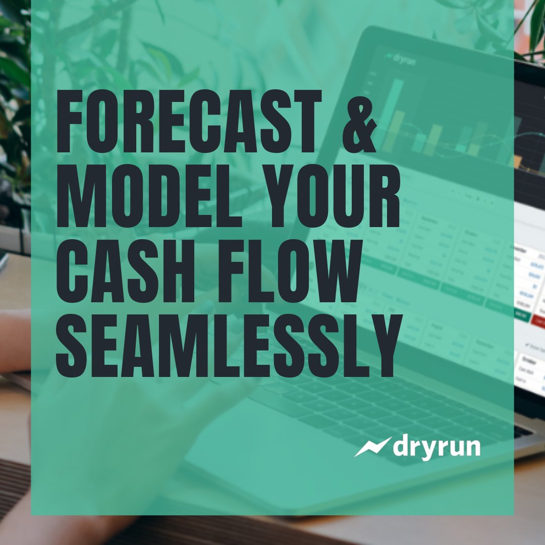 Dryrun is a uniquely powerful financial modeling, forecasting, and cash management software. Visit us to learn more! 
dryrun.com 

#cashflow #cashmanagement #forecasting #modeling #budget #scenarioplanning #finance