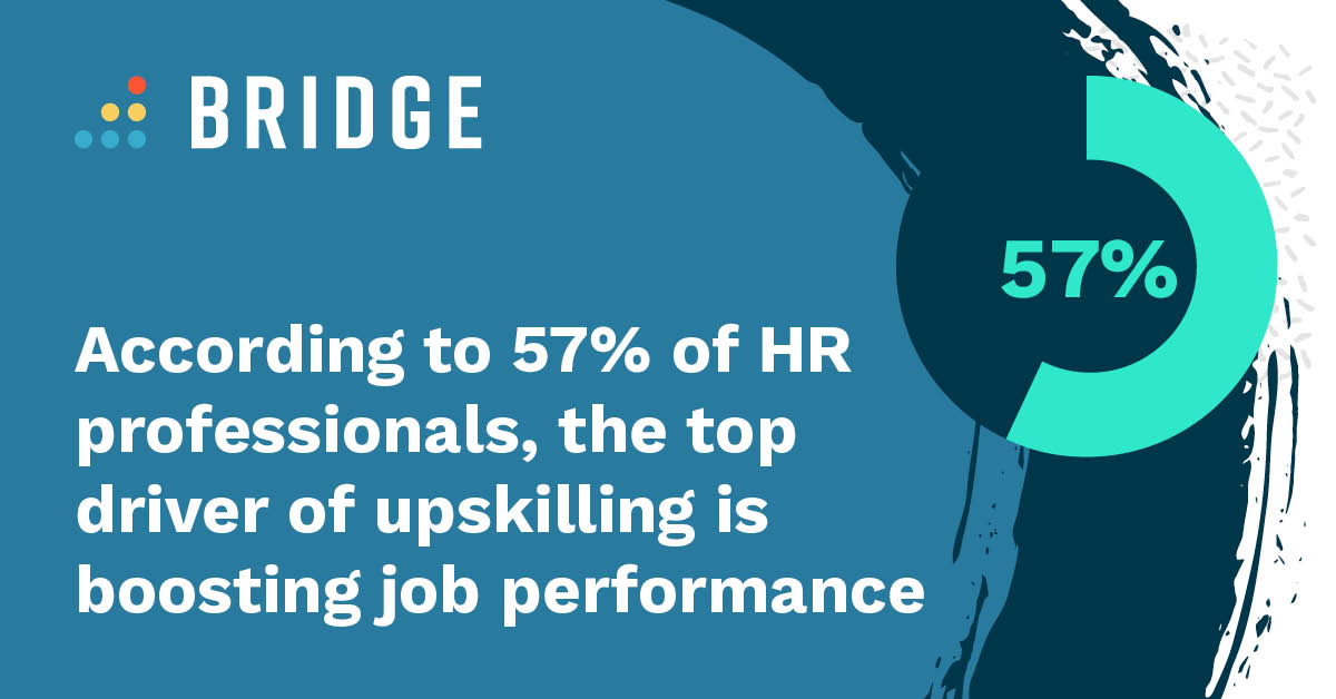 According to 57% of #HR professionals, the top driver of #upskilling is boosting job performance. That’s a hefty incentive to get upskilling right—which means you need to know the best practices that work. Get the full story: bit.ly/49MweWi