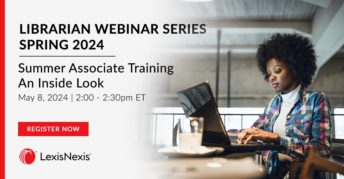 Join Jocelyn Sagherian, Lindsey Watson, and Janet Goode for an overview of our Summer Associate training program. Explore law school experiences, including #AI exposure in Lexis+. bit.ly/4cVYbhn