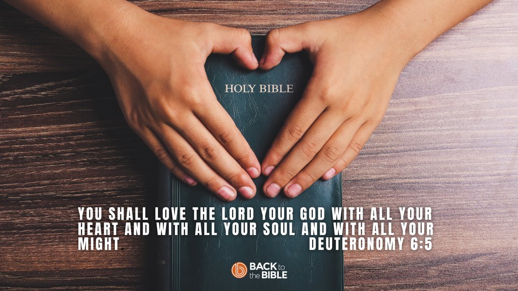 BacktotheBible's tweet image. ❤ Deuteronomy 6:5 - You shall love the Lord your God with all your heart and with all your soul and with all your might.

Who can you encourage with this verse today?

#lovinggod #givehimmyheart #spiritualfitness