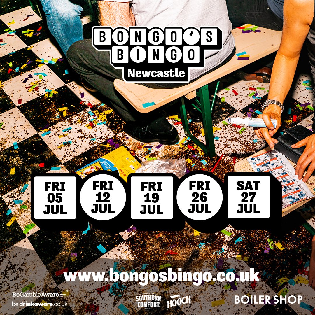 Bongo’s Bingo July dates are out now❤️ Sign up to the @bongosbingo newsletter for priority ticket access - tickets go out the door rapid every single time, so if you’re not fast, you’re last…