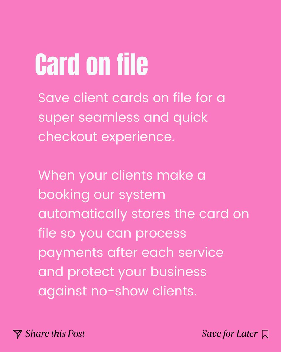 readyhubb's tweet photo. 💸 Collecting payments just got easier with Readyhubb! ⁠
💳 Send payment links to clients, use tap-to-pay for contactless transactions, or charge cards on file – no terminal needed! ⁠
⁠
We're making payments a breeze for you and your clients. ⁠

⁠
#Readyhubb #bookingsite https://t.co/0z01QI9ZqF