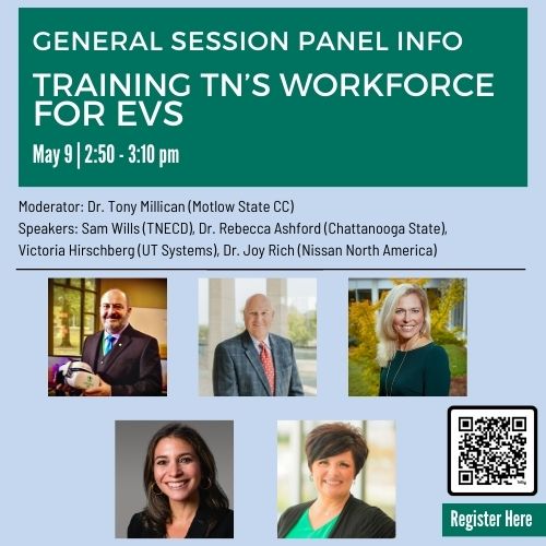🚨 Register now for the Drive Electric TN Momentum Summit 🚨

⏰ May 9, 2024 from 8:00am - 5:00pm ⏰ 
📍 MTSU Student Union Ballroom, Murfreesboro, TN
🚗⚡ EV Ride and Drive from 5:00pm - 7:00pm!

For more information visit driveelectrictn.org/momentum-summi…
or scan the QR code in the post!