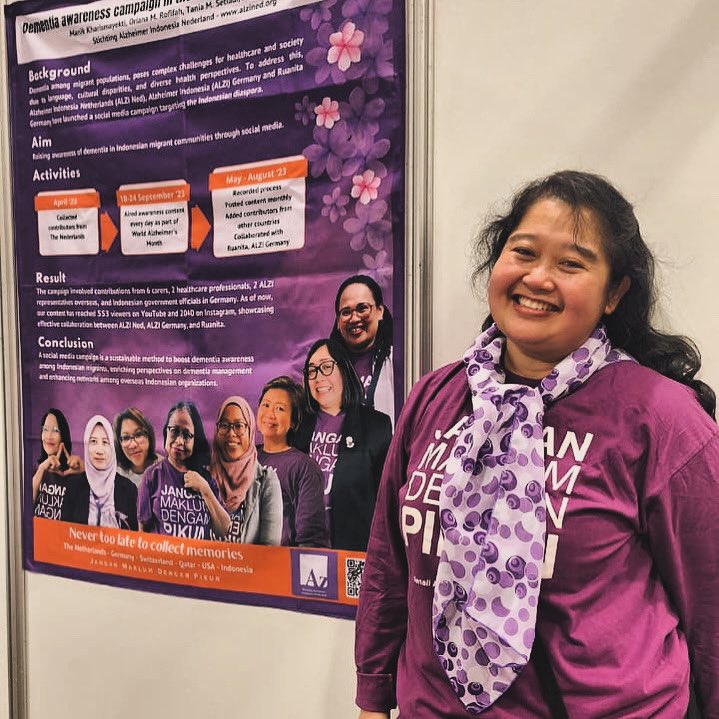 Witamy Krakow. We are pleased to presnt our “Caregiver Diaspora Story” poster presentation at Alzheimer's Disease International  conference #ADI 2024. Please pop by! <a href="/alzi_indonesia/">Alzheimer’s Indonesia</a> <a href="/AlzDisInt/">ADI</a> 

#alzi #alzined #alzheimer #dementia #alzheimerawarenes #caregiver #diaspora