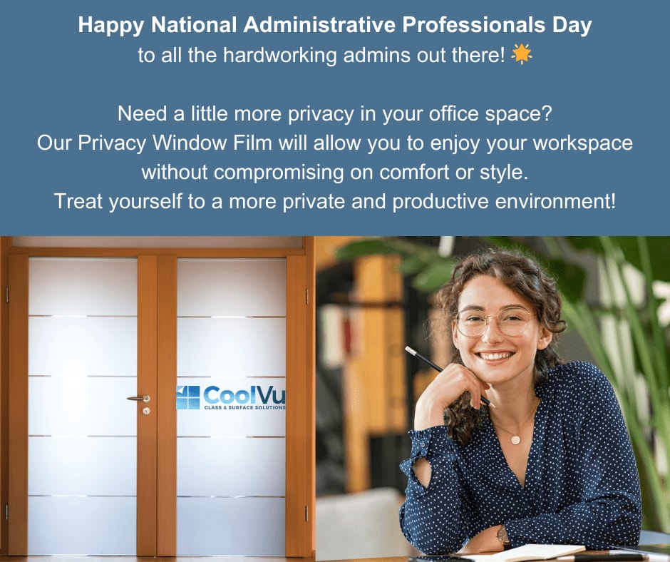 #AdminProfessionalsDay #PrivacyFilm #OfficePrivacy #CoolVuPrivacy