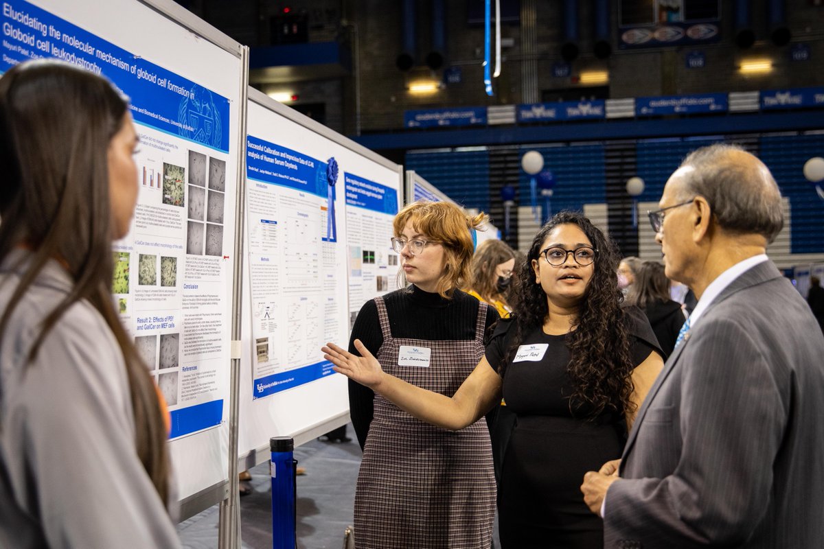 Next Thursday, 5/2, is the Celebration of Academic Excellence at #UBuffalo! 🏅Stop by Alumni Arena starting at 1pm to see what our brilliant Bulls have to show! 💙 More info ▶️ ms.spr.ly/6010YHMI0