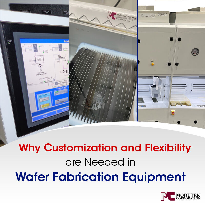 Explore how advanced wafer fabrication equipment provides precision and automation to meet the challenging requirements of semiconductor manufacturing. #WaferFabrication #SemiconductorManufacturing #ManufacturingEfficiency #WetBenchSystems 
modutek.com/why-customizat…