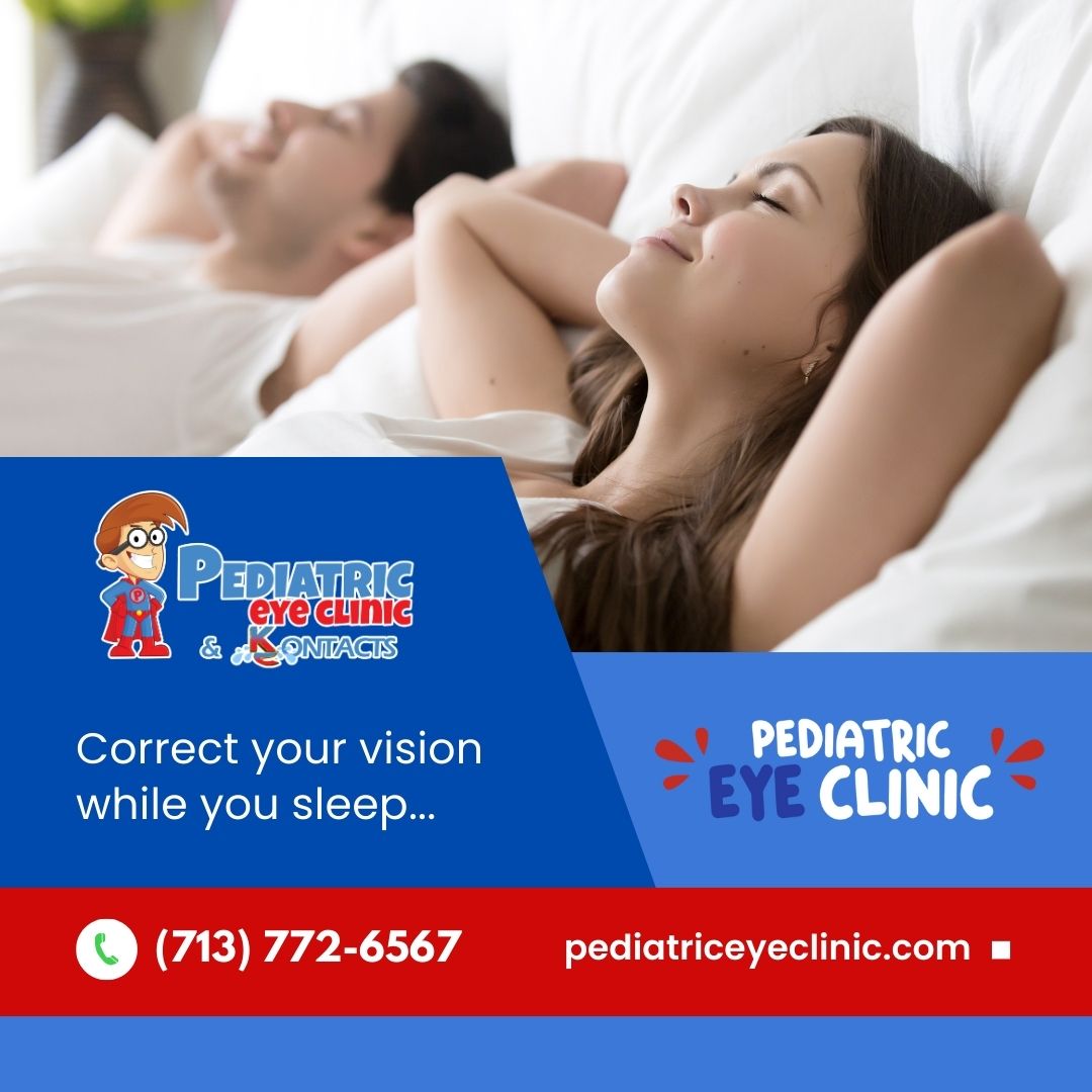 Transform your vision while you sleep. With Ortho-k, your eyes are corrected while you rest for a day without the need for glasses. 😴🌟

Eye health for THE WHOLE FAMILY!
👉 pediatriceyeclinic.com
📞 (713) 772-6567 
📍6510 Hillcroft Street, Suite 300, Houston TX

#Transforma ...