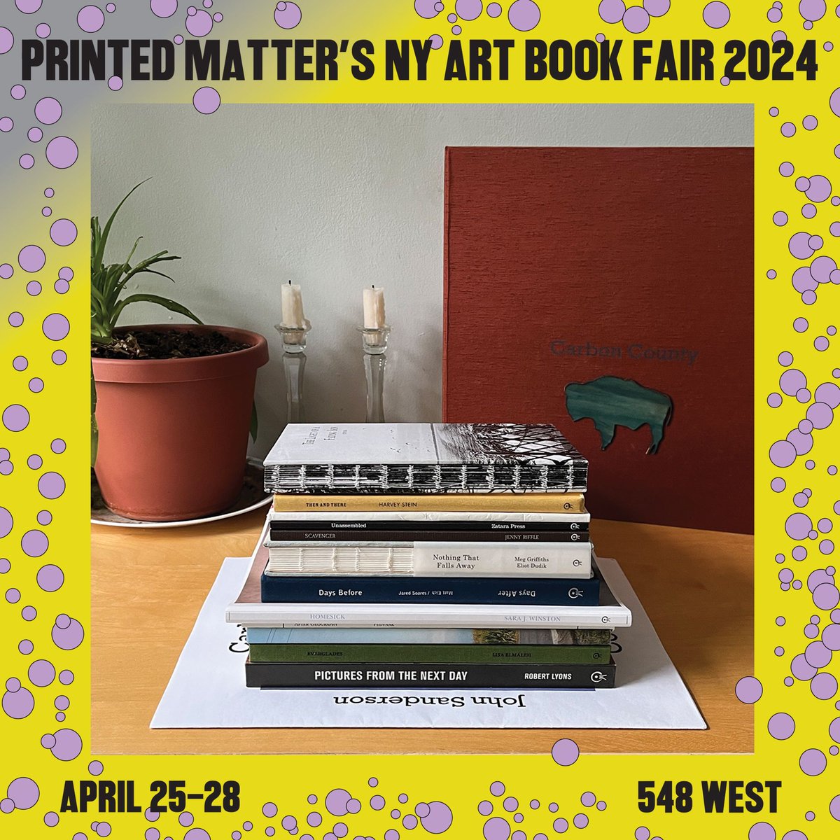 Tomorrow is the first day of NY Art Book Fair, come say hi during opening night from 6pm-9pm.  ZP will be at table F14.

#photobookjousting #photobook #photobooks #artbook #artbooks #fineartphotography #documentaryphotography #NYABF #NYABF24 #NYABF2024 #NYArtBookFair
