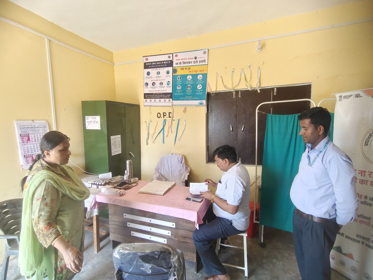CMO_Sambhal's tweet photo. Inspection of HWC Majawali Baniyakhera https://t.co/JofXb6ccf8