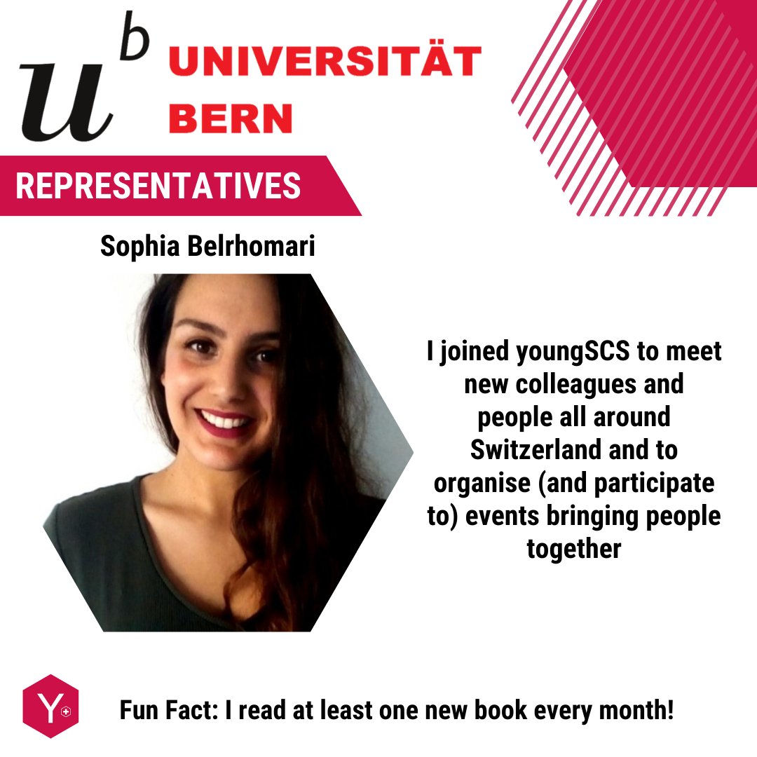 🌟Continuing with introducing our representatives, and now with Sophia🌟 Shoutout to our 2023-2024 University of Bern representative, Sophia Belrhomari, for her stellar work! Sophia, is a PhD student, and an active member in industry subgroup!⁠ #2023-2024_representatives