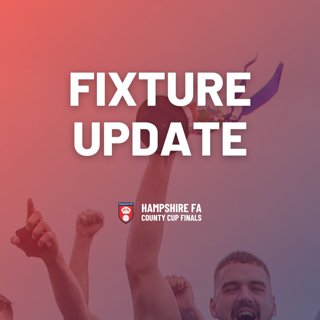 🚨 Fixture update The final of the PTS Compliance Sunday Vase has been moved to Sunday 19th of May, following confirmation of Portsmouth FC's trophy celebrations on the same day. For the full updated schedule, click below 👇 bit.ly/43X2Hrz