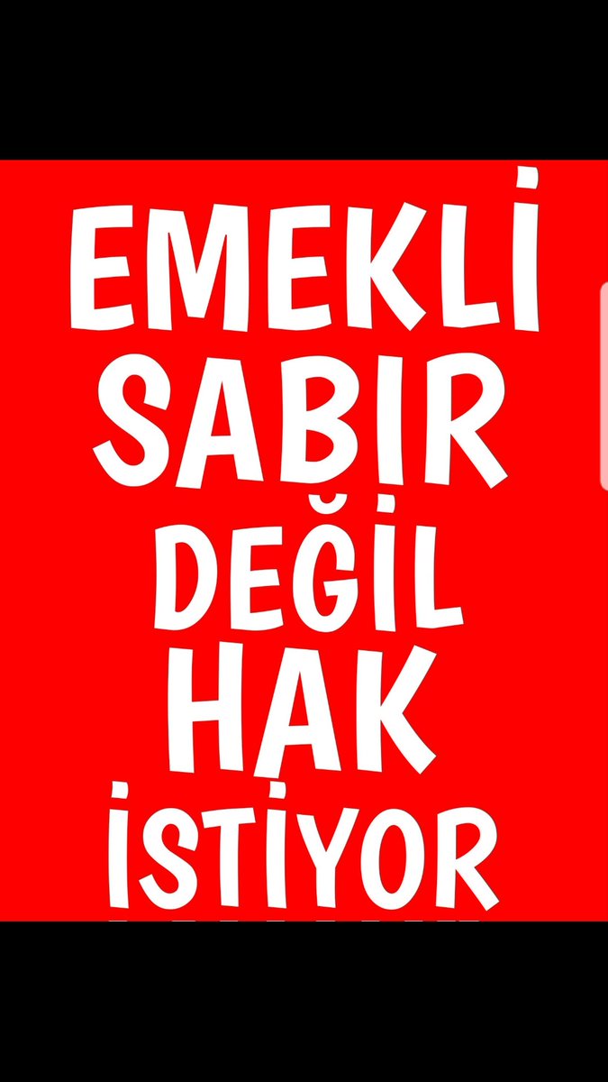 Sabır, şükür devri çoktan sona erdi! Hakkımızı vermek zamanı geldi de geçti bile! @Akparti O yüzden #emeklinetrteistifa