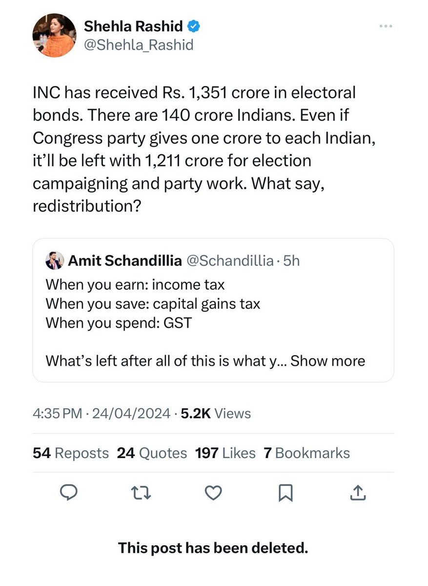 Average BJP supporter 🤡

Maths is not their STREANH