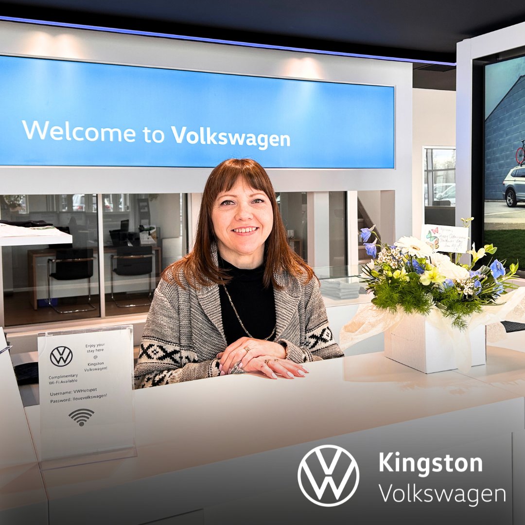 🌟 Happy Administrative Professionals Day to Melissa, our amazing rockstar at Kingston Volkswagen! Thanks a million for keeping our wheels turning smoothly and making magic happen every day. 💼🚀

#administrativeprofessionalsday #administrativeprofessionalsday2024