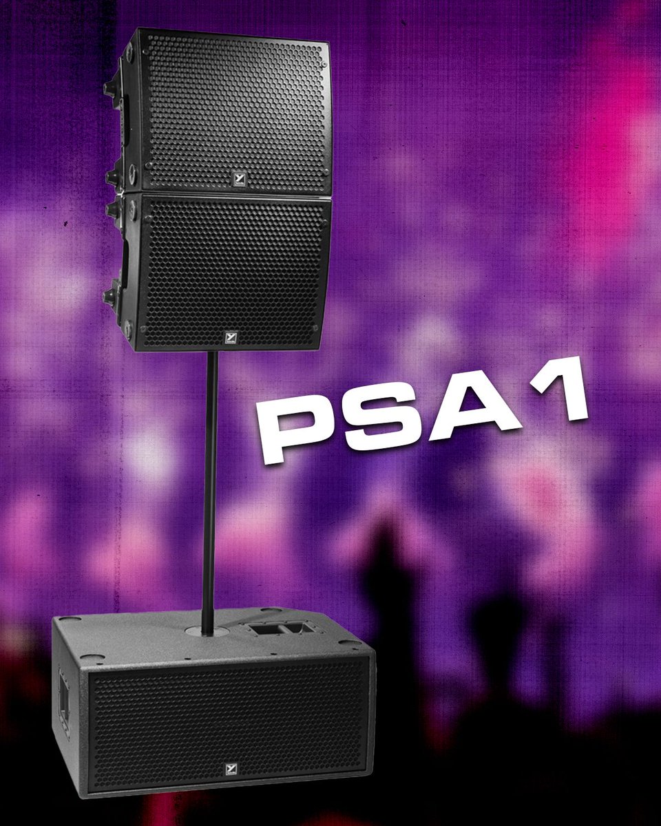 YorkvilleSound's tweet image. Thanks to the dual-position stand mount, two Paraline PSA1 powered cabinets can be mounted quickly and securely on a typical speaker stand. 

#YorkvilleSound #ProAudio #PSA1