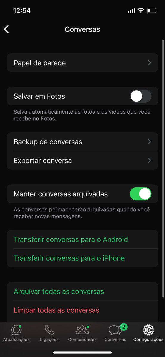 Jonny_Castro's tweet photo. Porque o whats ta assim??? #VoltaProNormalQueTaHorrivelAssim #WhatsAppVerde https://t.co/bK4zOQMaS5