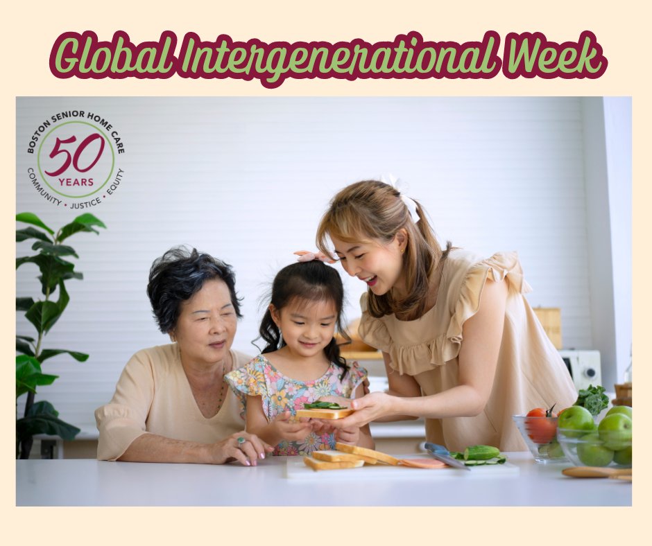 Happy Intergenerational Week! When people of all ages come together to share experiences, ideas, and emotions, we build stronger communities. This week, we encourage you to reach out to a person beyond your age group and enjoy their unique perspectives on life. #GIW2024