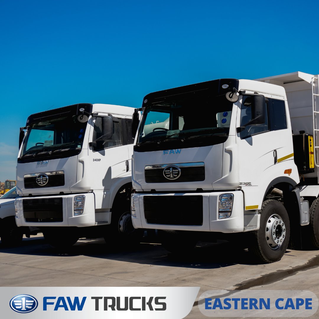 Ready to hit the road! Two FAW trucks from Eastern Cape, geared up and eager to serve their new owners. 🚚🔑

#FAWTrucks #EasternCapeDeliveries #FAWTrucksEasternCape