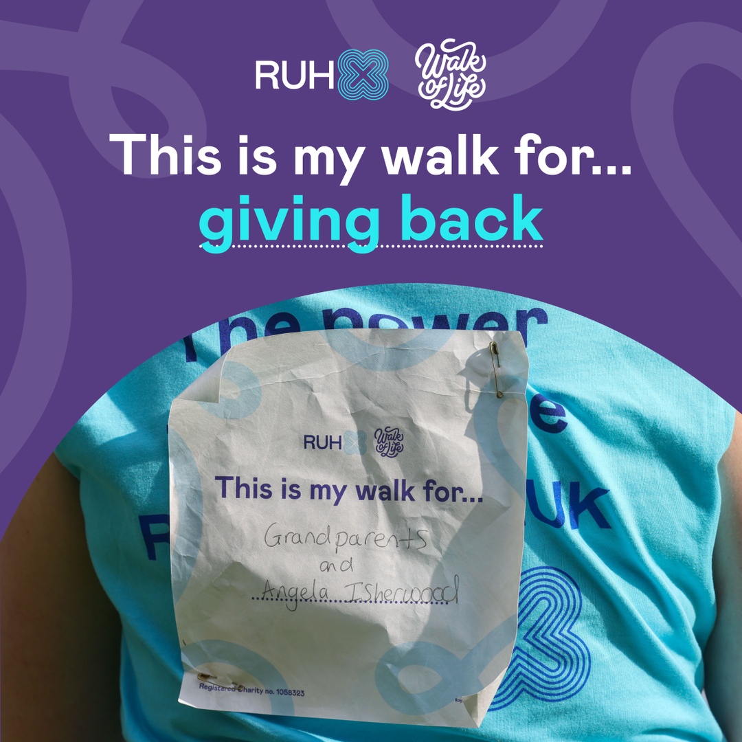 Over 75% of tickets for the Walk of Life have now sold! Will you step up for RUH Bath on Saturday 11 May? Tickets are set to sell out next soon, get yours now at ruhx.org.uk/events/walk-of…