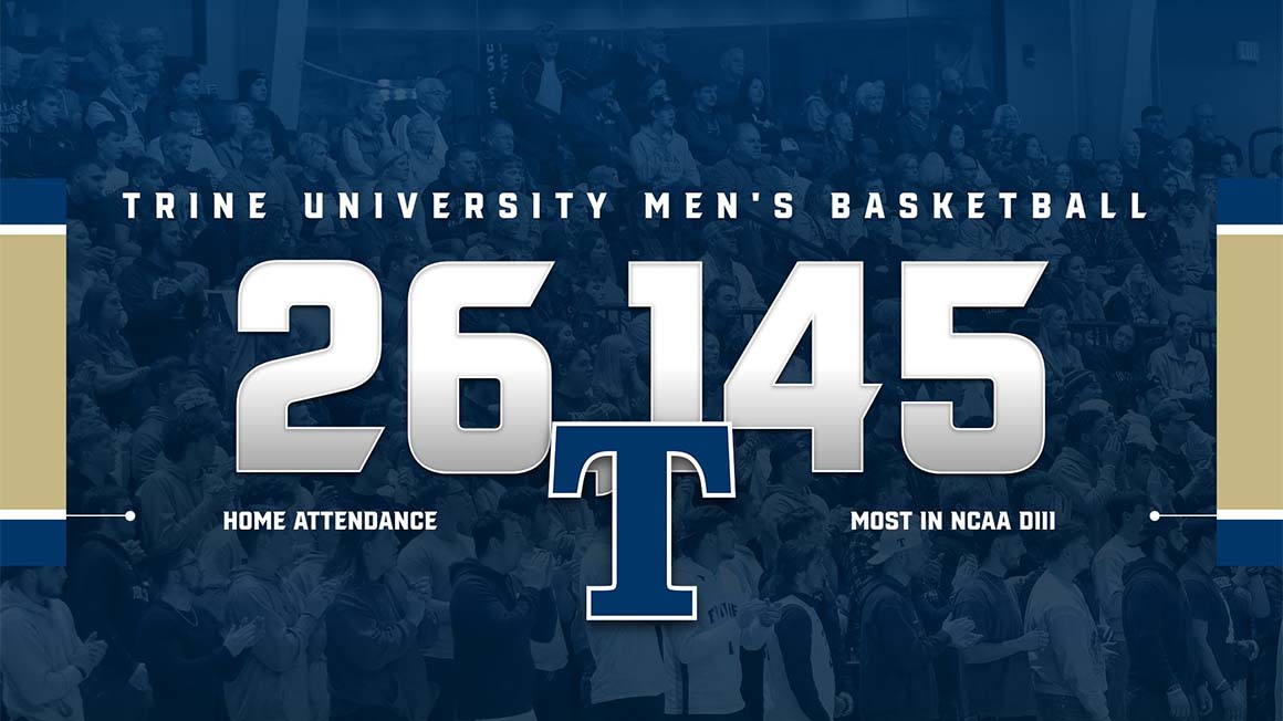 A huge thank you to #ThunderNation to helping us lead NCAA DIII in total home attendance for <a href="/TrineThunderMBB/">Trine MBB</a> this season!