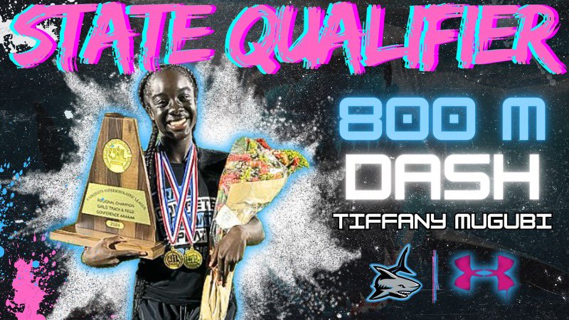Congratulations to @reneeetiffanyy on earning her trip to the state meet in the 800m run!
