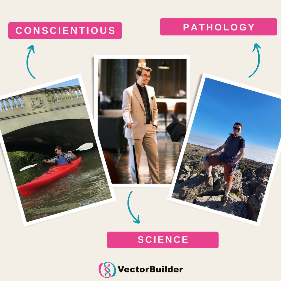 Join us in giving a warm, VectorBuilder Community welcome to Malte Pinckert, our new Territory Manager based in Cambridge UK! Malte describes himself as conscientious. He studied applied Biology for Pharmacy and Medicine in Germany, then pursued two research degrees at Cambridge,