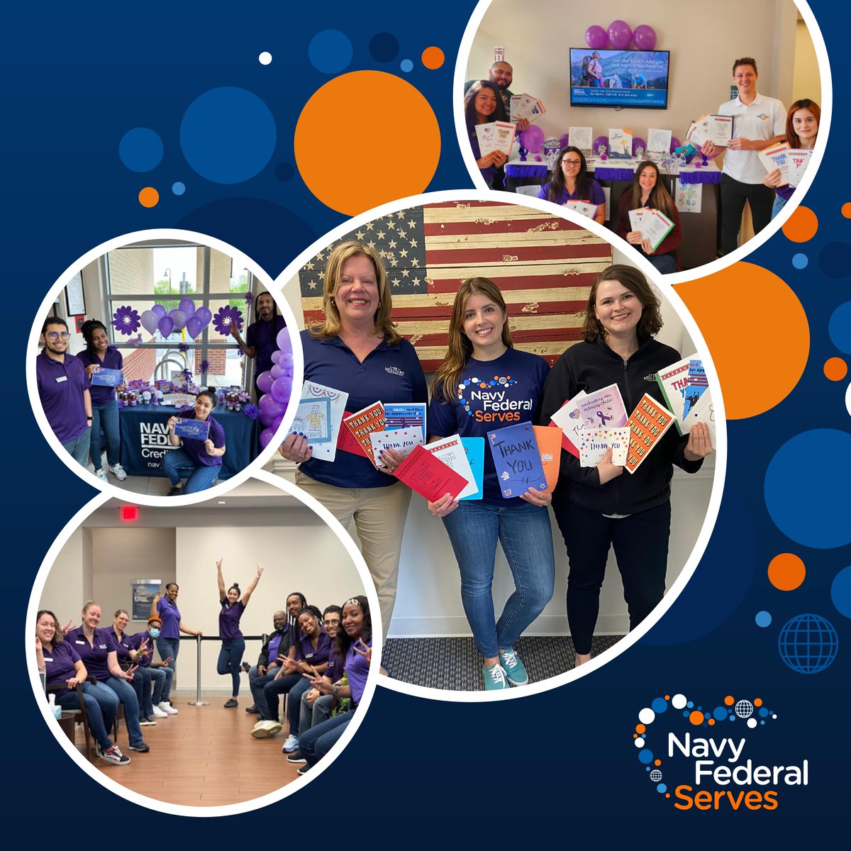 ✔Courageous ✔Resilient ✔Brave It’s Month of the Military Child and we’re joining forces with @OurMilitaryKids to write letters to the little ones showing our support for the challenges and sacrifices that come with military life. We ♥ you! #NavyFederalServes